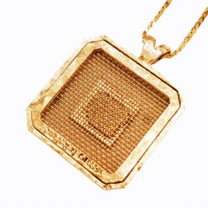 GIVENCHY ヴィンテージ 4G ロゴ ネックレス アクセサリー ジュエリー 金メッキ ゴールド 0812