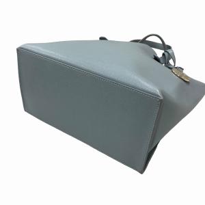 FURLA SALLY S TOTE サリーS トートバッグ ハンドバッグ ロゴチャーム ライトブルー 0926