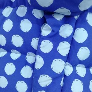 HELLY HANSEN HOE11357 ダウン フーデット ジャケット パーカー ドット 水玉 WL ブルー