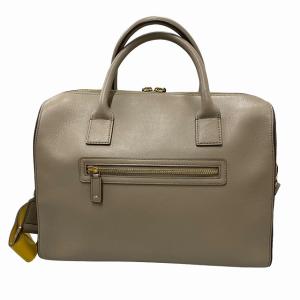 ANYA HINDMARCH 0926 CARKER BARREL ストラップタッセル ハンドバッグ 2WAY ベージュ 