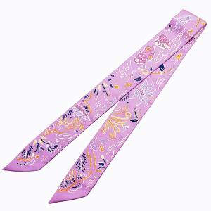 HERMES 22SS H063755S ISOLA DI PRIMAVERA 春の島 スカーフ パープル