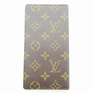 LOUIS VUITTON R20008 アジェンダオリゾンタル モノグラム 手帳カバー 縦長 ブラウン 1004