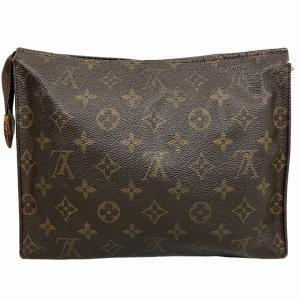 LOUIS VUITTON M47542 ポッシュ トワレット 26 ポーチ 化粧ポーチ モノグラム 茶 ブラウン 1217