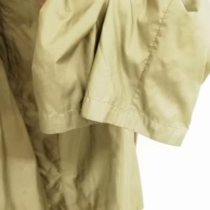 MACKINTOSH G7A07-777-77 フーデット タフタ コート 46 大きいサイズ オリーブ系