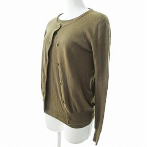 agnes b. アンサンブル ニット カーディガン カットソー カーキ 約M 1107