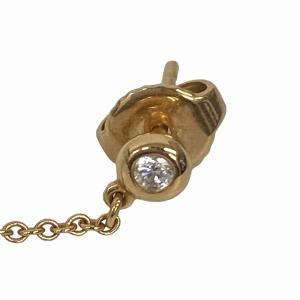 TIFFANY&Co. エルサペレッティ ダイヤモンド バイザヤード オープンハート ピアス AU750 18K