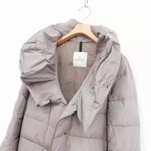 MONCLER 14AW  REMORAY ルモレー 変型ショールカラー ダウン コート ジャケット 0 グレー系