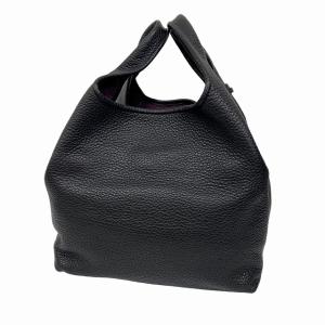 LOEWE カリエ PM ハンドバッグ ミニトート シボレザー ブラック