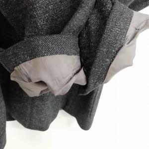 HUGO BOSS ウール ヘリンボーン シングル 3B ジャケット テーラード ブレザー 52 チャコール