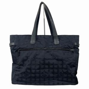 ニュートラベルライン TGM トートバッグ ナイロンジャガード ココマーク 7番台 黒 ブラック