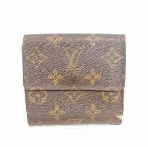 LOUIS VUITTON M61652 SP1917 モノグラム ポルトモネ ビエ カルト クレディ ダブルホック 財布 ブラウン系