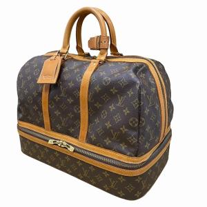 LOUIS VUITTON M41444 サック スポーツ モノグラム ボストンバッグ ブラウン