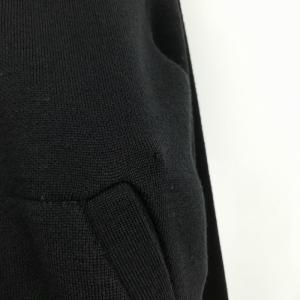 agnes b. ジップアップ ニット ジャケット カーディガン セーター 1 ブラック