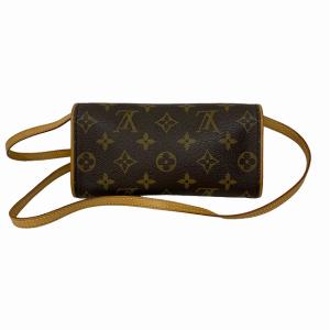 LOUIS VUITTON モノグラム ポシェット・ツインPM M51854 ミニ ショルダーバッグ クラッチバッグ