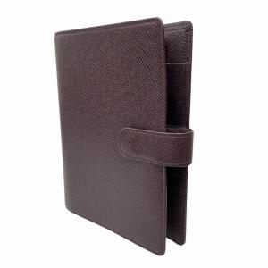 LOUIS VUITTON タイガ アジェンダ MM R20413 手帳カバー 6穴式 システム手帳 茶 ブラウン