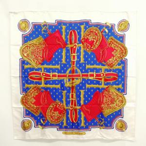 SELLES A HOUSSE カバーへの腰かけ カレ90 大判 スカーフ シルク