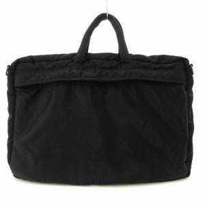 PORTER タンカー ブリーフケース ハンドバッグ ショルダー 斜めがけ 2way ナイロン ビジネス 黒 ブラック