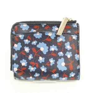 kate spade new york 2019 スペンサー ハート フローラル スモール バイフォールド ウォレット 二つ折り 財布 ネイビー