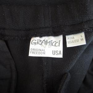 GRAMiCCi スウェットパンツ イージーパンツ ニット ゴムウエスト GMP-20F1597 黒 ブラック Lサイズ 0514