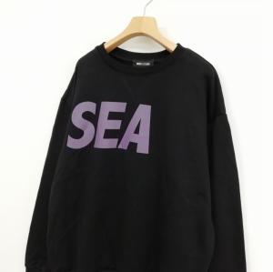 WIND AND SEA WDS-SEA-Q2-01 スウェット シャツ トレーナー トップス 美品 L ブラック