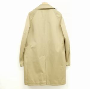 WACKO MARIA ステンカラー コート ポリエステル コットン M ベージュ系