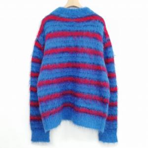 マルニ　ウール　モヘア　ボーダー　ニット　セーター　メンズ　マルチカラー　長袖 382763_1.jpg
