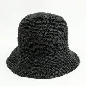 HELEN KAMINSKI ラフィアハット ストローハット ブラック