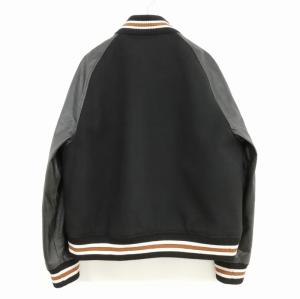 COACH CF802 ヴァーシティ ジャケット スタジャン M ブラック