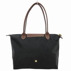 Longchamp プリアージュ トートバッグ ハンドバッグ コンパクト ナイロン 黒 ブラック