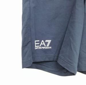 EMPORIO ARMANI ショーツ EA7 ハーフパンツ ショートパンツ ゴムウエスト ダークネイビー  S