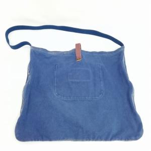 RRL MARKET BAG マーケットショルダーバッグ キャンバス ネイビー AA