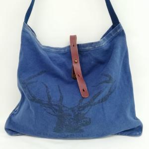 RRL MARKET BAG マーケットショルダーバッグ キャンバス ネイビー AA