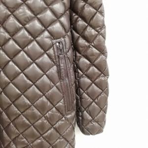 DUVETICA ダウン コート キルティング フード着脱可 ブラウン 38