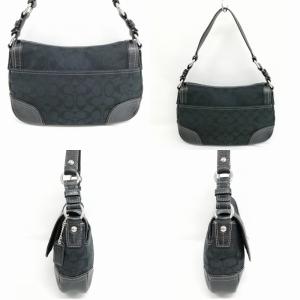 COACH 10984 シグネチャー ワンショルダー ショルダーバッグ ハンドバッグ ブラック