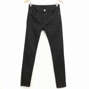 2023 美品 スキニー デニム パンツ ジーンズ 黒タグ 25 ブラック