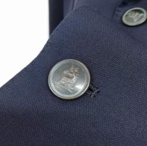 Paul Smith COLLECTION ダブル 6B ジャケット テーラード ブレザー ユニコーンメタルボタン L ネイビー