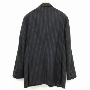 PAUL SMITH LONDON ストライプ シングル 3B ジャケット テーラード ブレザー L ネイビー