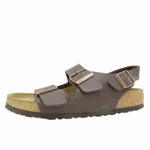 BIRKENSTOCK アリゾナ ストラップサンダル シューズ 38 24.5?p 茶 ブラウン