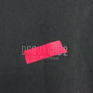 DSQUARED2 S74GD0804 Taped 2 ロゴプリント Tシャツ 2021 L ブラック