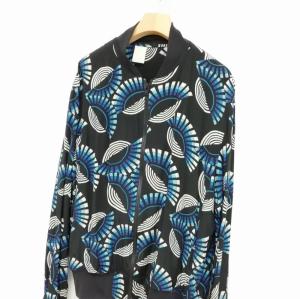 N.HOOLYWOOD 171-BL07 17SS プリント シャツ ジャケット ブルゾン 40 ブラック系