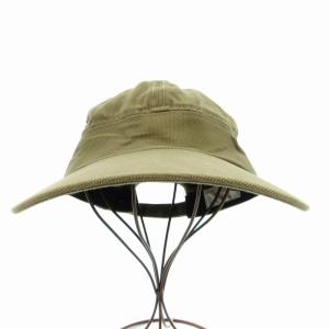 HELEN KAMINSKI サンバイザー キャップ 帽子 キャンバス ベージュ