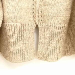 URBAN RESEARCH lab  ハイネックベロアモールセーター タートルスクエアニット ブラウン フリー  UR07-22S006