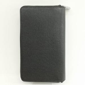 HUGO BOSS JA-16656 ダブルジップ ウォレット クラッチバッグ 2WAY 美品 ブラック