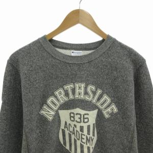 Champion トリコタグ リバースウィーブ スウェット L グレー