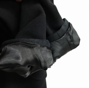 FENDI UOMO ウール チェスター ロング コート 48 ブラック