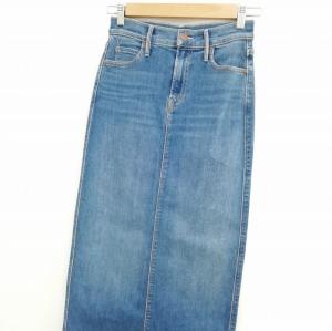 MOTHER 9496-686 the pencil pusher denim skirt デニム ロング マキシ スカート カットオフ