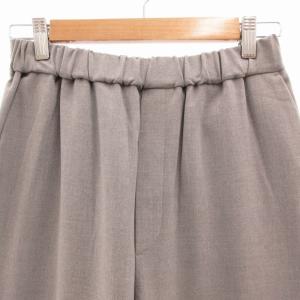 JOURNAL STANDARD relume 美品 24AW サーモサキソニー裏起毛パンツ イージー スラックス ストレッチ 36 S グレー 24030462705130