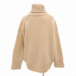GALERIE VIE 美品 17AW タートルネックニット セーター ウール S ベージュ