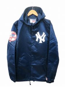 ×New York Yankees×47 Brand 15SS Satin Hooded Coaches Jacket