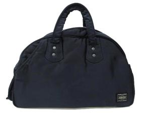 ボストンバッグ S ネイビー ラウンドシルエット ミニ 鞄 吉田カバン 濃紺